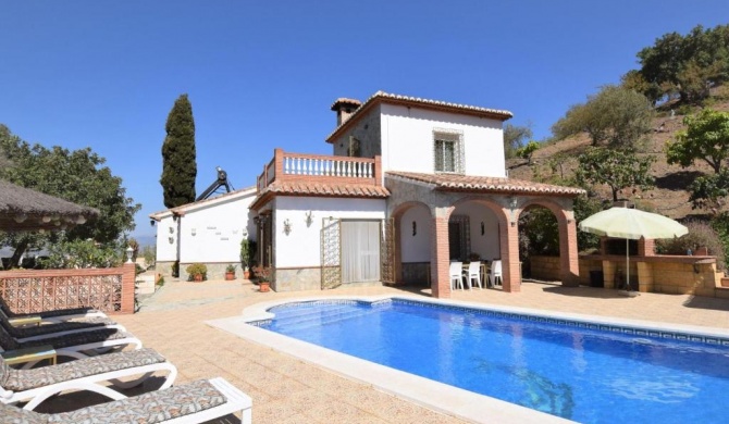 Beautiful detached villa near Arenas with delightful terrace and stunning view