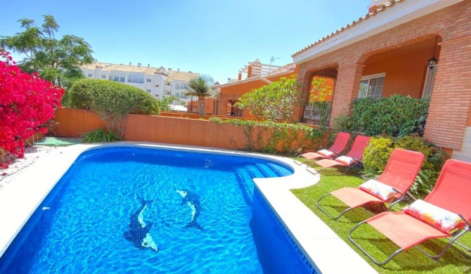 Villa with private pool, sea view& turkish sauna