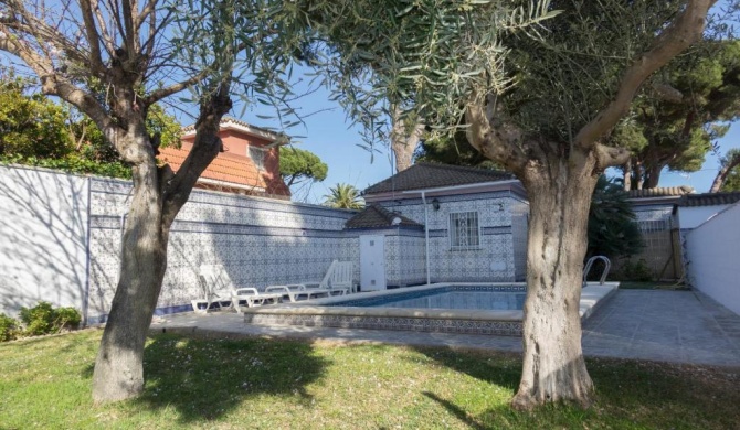 Casa Diego de Noche con piscina compartida