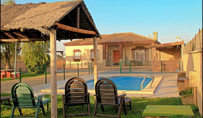 Chalet con piscina privada