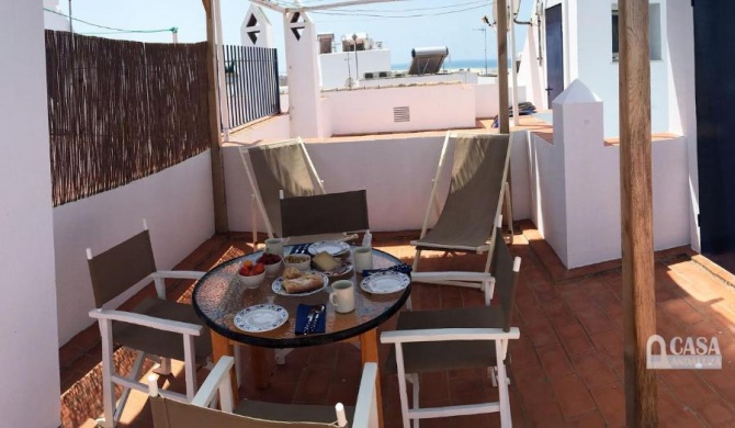 Tranquil terraced house, Conil center. Sleeps 4