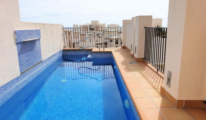 Amazing Penthouse with Rooftop Pool in Estepona