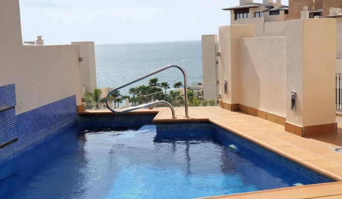 Beach Front Penthouse with Own Pool. BP8B