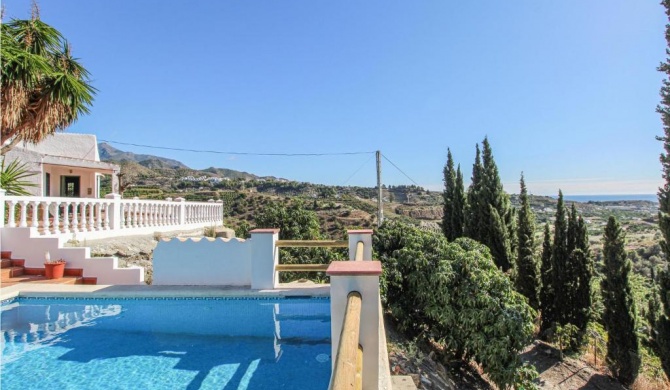 Awesome home in Frigiliana with Private swimming pool, Outdoor swimming pool and Swimming pool