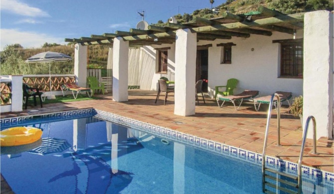 Stunning home in Frigiliana with 2 Bedrooms, Outdoor swimming pool and Swimming pool