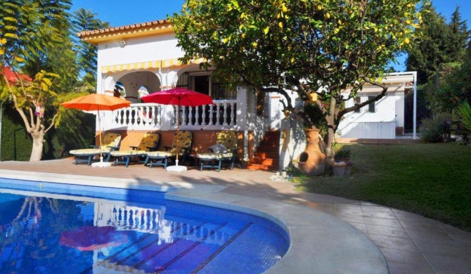 Fuengirola Villa Sleeps 7 Pool Air Con