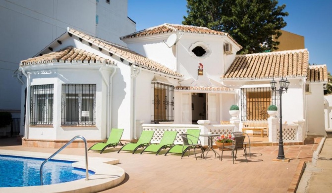 Villa in center Fuengirola with pool and close beach