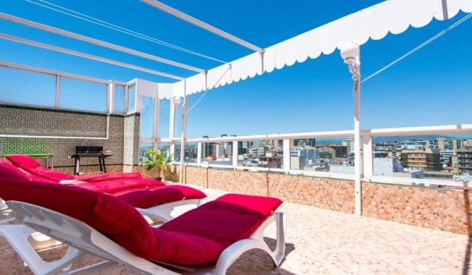 Rentandhomes los boliches penthouse beach