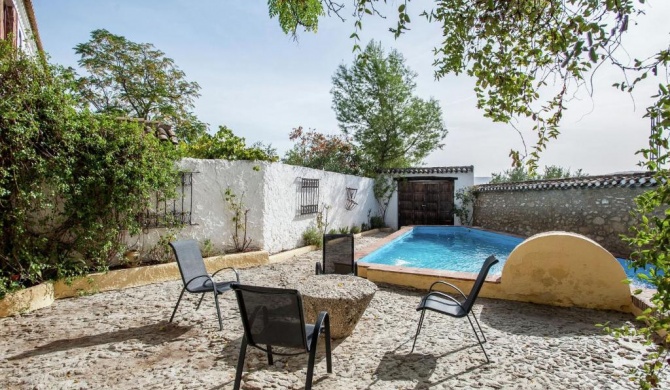 Restored mill with private swimming pool on a property in Algarinejo Granada